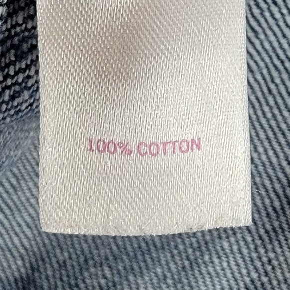 Victoria Secret Pink Distressed White Splatter paint denim BootCut Jeans - Picture 13 of 13